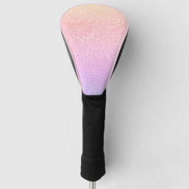 Retro Rosa Botanisches trendy Muster Golf Headcover