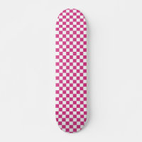 Retro rosa Checkered Pattern Checkerboard der 90er