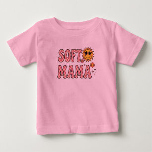 Retro Rosa Karo Soft Mama PNG - Cooler Sommer S Baby T-shirt