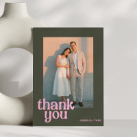 Retro-Rosa-Oliv-Foto-Bold-Groovy-Moderne-Hochzeit