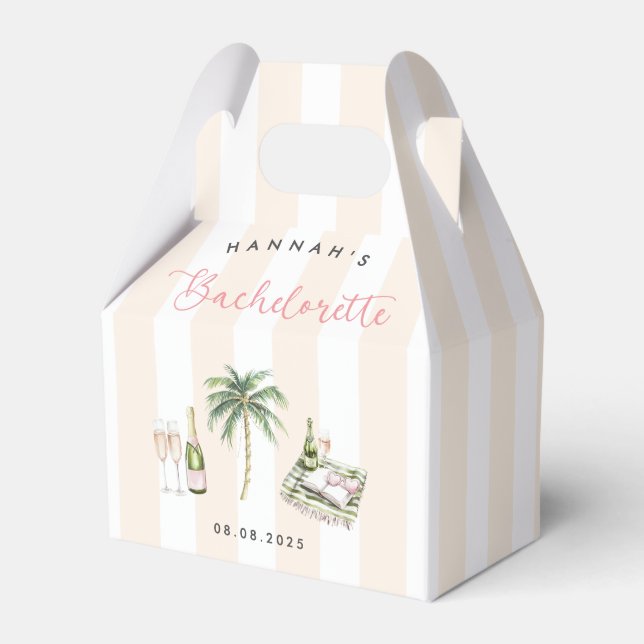 Retro Rosa Weinroute Mendrisiotto Geschenkschachtel (Vorderseite)