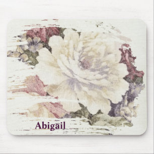 Retro-Rose-Polsterung Mousepad