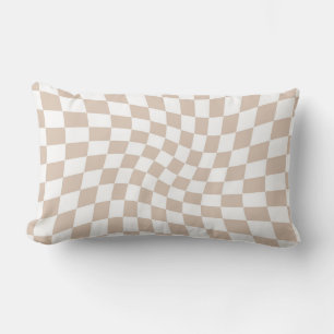Retro Rose Sand Pink Pastellfarben Karton Lendenkissen