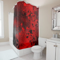 Retro roter Paint-Spritzer