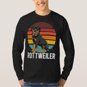 Retro Rottweiler Hund 28 T-Shirt