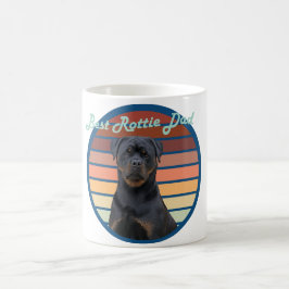 Retro Rottweiler Kaffeetasse