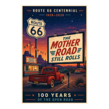 Retro Route 66 Centennial Drive In