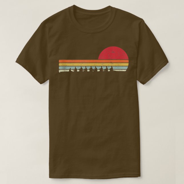 Retro Rowing T-Shirt (Design vorne)