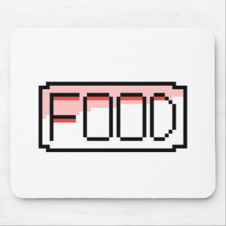 Retro RPG Pixel Art – Chat Box ‘Food’ Mousepad
