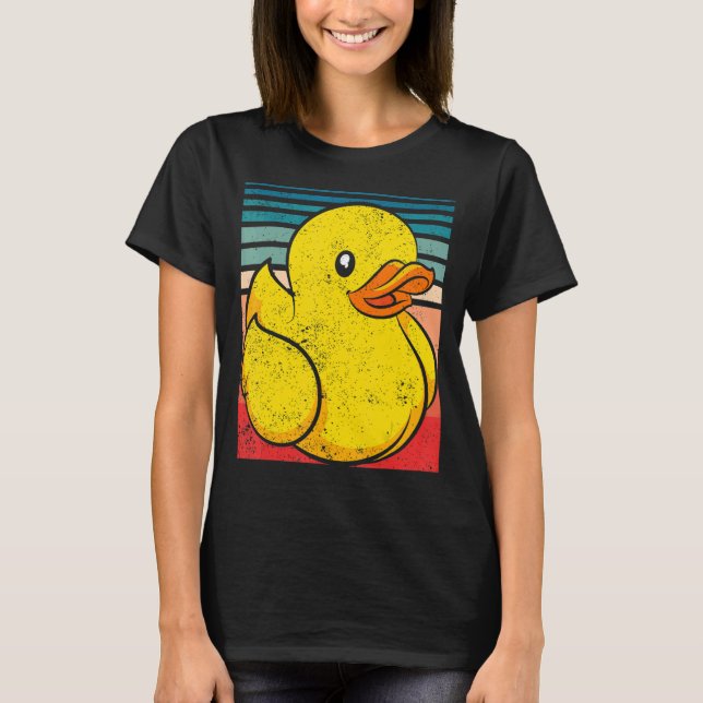 Retro Rubber Duck T-Shirt (Vorderseite)