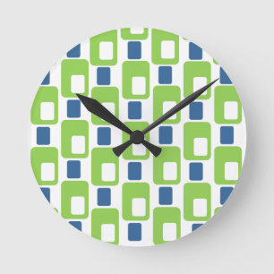 Retro Runde Wanduhr