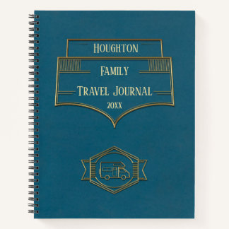 Retro RV Motorhome Travel Journal