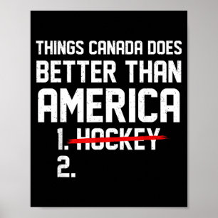 Retro-Sachen, die Kanada besser macht als USA-Witz Poster