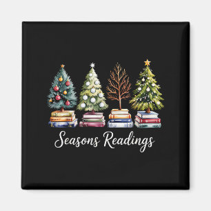Retro-Saisons-Lesungen Alle Gebucht Weihnachten Bu Magnet