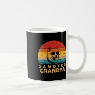 Retro Samoyed Opa Dog Lover Paw Vater Vathers Da Kaffeetasse