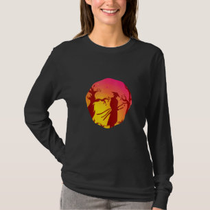 Retro Samurai Japan Ninja Sinobi Schwerter Katana  T-Shirt