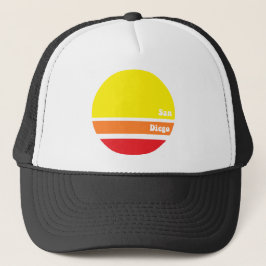 Retro San Diego Fernlastfahrer-Hut Truckerkappe