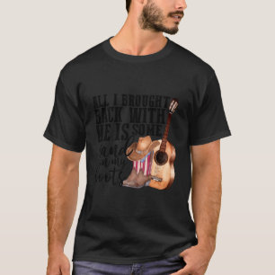 Retro Sand in meinem Stiefel Western Cowgirl Cowbo T-Shirt