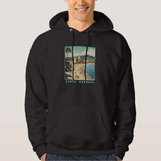 Retro Santa Barbara Hoodie