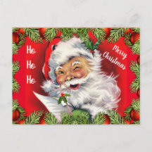 Retro Santa Claus Kinder Weihnachten