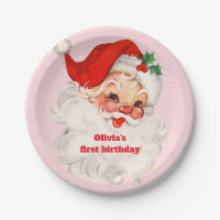 Retro Santa Geburtstag