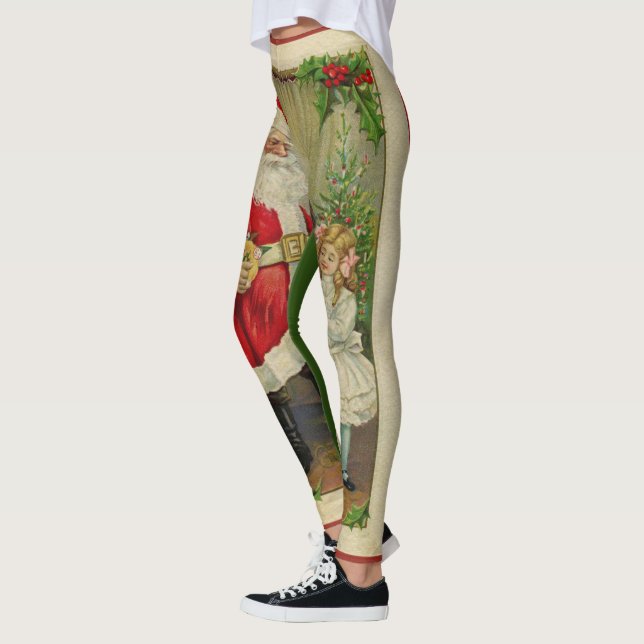 RETRO SANTA LEGGINGS (Links)