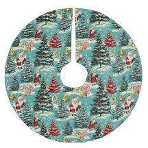 Retro Santa Wonderland