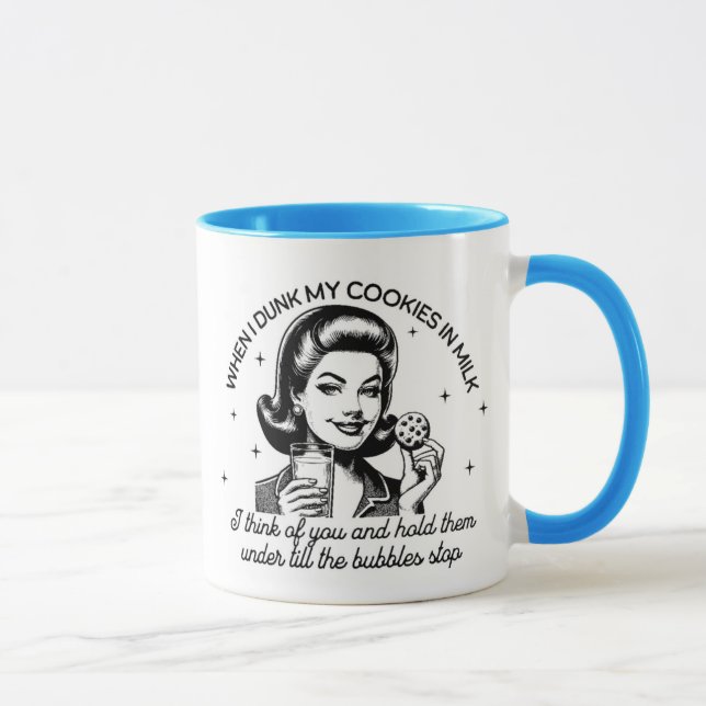 Retro Sarcastic Mug - Cookies (Droite)