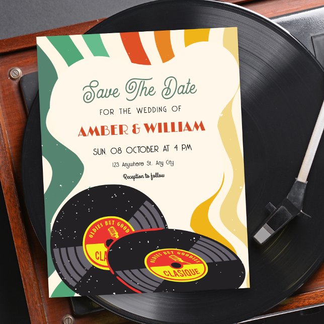 Retro Save The Date (Von Creator hochgeladen)