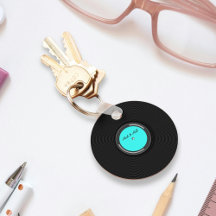 Retro-Schallplatten-Custom-Label