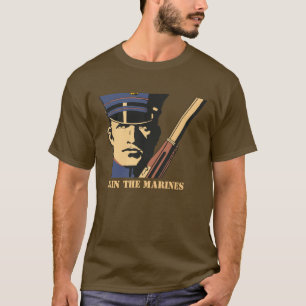 Retro schließen Sie sich der T-Shirt