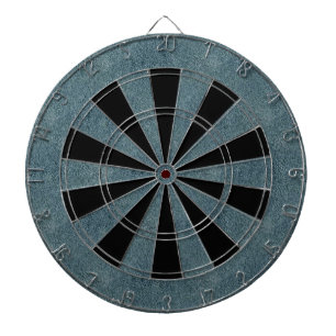 Retro Schmutz-Veloursleder-kundenspezifische blaue Dartscheibe