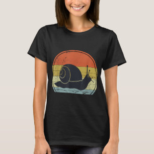Retro-Schnecke T-Shirt