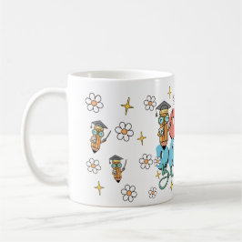Retro School 100 Days Brighter Kaffeetasse