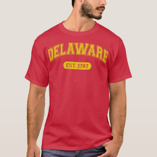 Retro School Style Delaware 1787 erschüttert T-Shirt