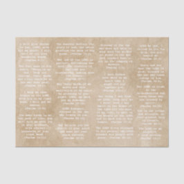 Retro Schreibmaschine Bible Psalm Verses for Journ Seidenpapier