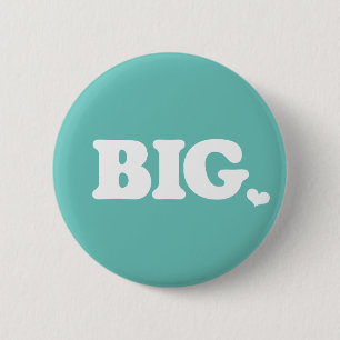 Retro Schriftart Big Little Studentinnenverbindung Button