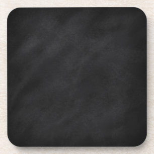Retro Schwarze Khalkboard Textur Getränkeuntersetzer