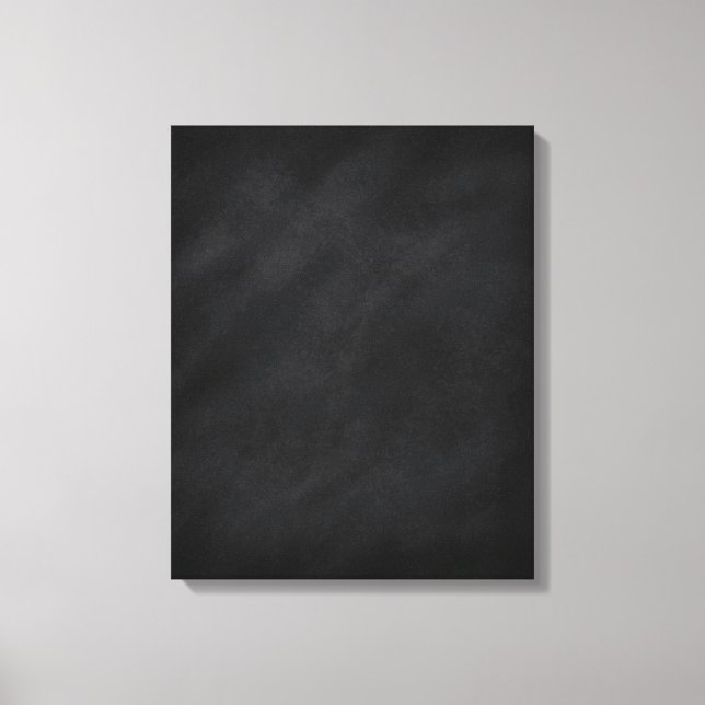 Retro Schwarze Khalkboard Textur Leinwanddruck (Vorderseite)