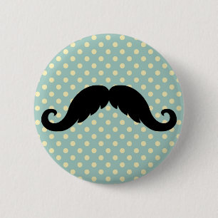Retro schwarzer button