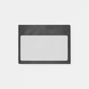 Retro Schwarzes Brett Mit Aufgehelltem Bereich Post-it Klebezettel