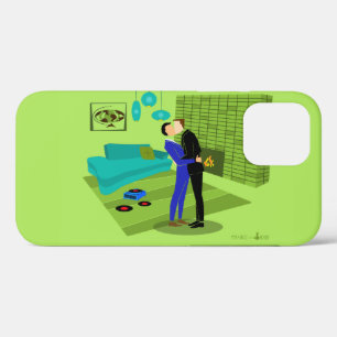 Retro schwules Paar verliebt iPhone / iPad Hülle