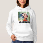 Retro Science Fiction Womens Hoodie<br><div class="desc">Science Fiction hat im Laufe der Jahre viele Formen angenommen und Fantasie ausgelöst. Dieses Retro-Design aus vergangenen Jahren ist eine interessante Idee, wie sich die Dinge entwickeln können. Dieses Retro-Science Fiction-Design sieht gut aus auf diesem weiblichen Gehäuse. Perfekt für sich selbst oder als Geschenk</div>