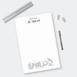 Retro Science Supplier Science Teacher Gift Post-it Klebezettel<br><div class="desc">Diese Retro Science Supplies Post-it Notes sind das perfekte Geschenk für Ihren Lieblings-Wissenschaftslehrer! Personalisiert mit ihrem Namen,  diese klebrigen Noten helfen ihnen,  organisiert und inspiriert bleibe in der Klasse.</div>