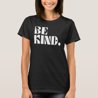 Retro Sei nett inspirierend gegen Mobbing T-Shirt
