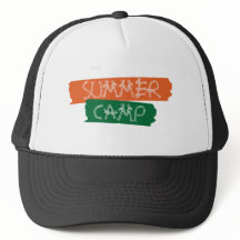 Retro-Seil-Design für Sommercamp im Handzeichnungs