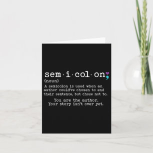 Retro Semicolon Definition Suizidprävention Krieg Karte