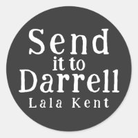 Retro senden Sie es an Darrell Lala Kent Funny Zit