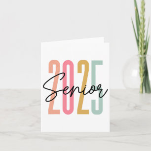 Retro Senior 2025 Abiturjahrgang 2025 Abitur Karte
