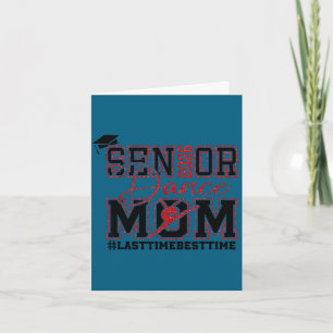 Retro Senior-Tanzmutter 2026 Mutter eines Senior-T Karte